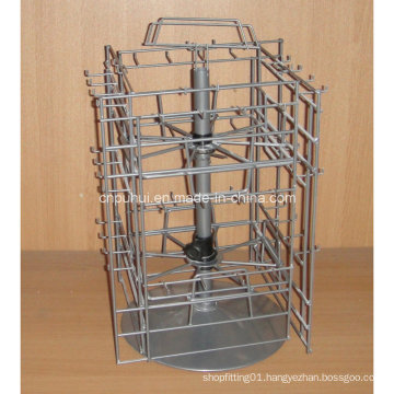 Counter Top Spinning Metal Hook Rack (PHY188)